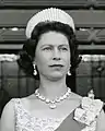 1963年撮影、エリザベス2世女王