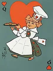 デンスロウが描くハートの女王