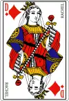 Dame de carreau