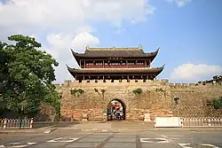 衢州古城の水亭門