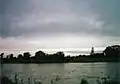市内を流れるキント川