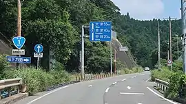 鈴鹿峠(鈴鹿峠バイパス)三重県亀山市関町坂下