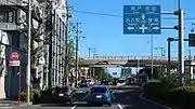 国道1号との交差愛知県岡崎市中岡崎町