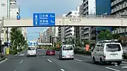京葉道路東京都江東区亀戸7丁目