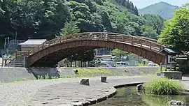 道の駅奈良井木曽の大橋