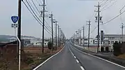 伊賀市柏野の非名阪区間(2020年1月撮影)
