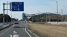 国道51号鹿嶋バイパスカシマサッカースタジアム付近鹿嶋市大字明石