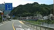 国道373号との分岐鳥取県八頭郡智頭町