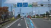 終点までの重複区間国道9号への分岐島根県松江市宍道町佐々布