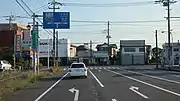 国道123号との分岐茨城県水戸市袴塚3丁目