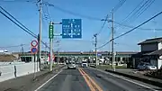 新4号国道との交差茨城県古河市上大野