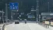 国道257号との交差愛知県豊田市稲武町