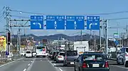 国道19号（春日井バイパス）との交差愛知県春日井市大泉寺町
