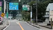 国道158号との分岐岐阜県郡上市白鳥町