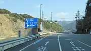 国道311号との分岐和歌山県田辺市本宮町