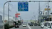 国道163号との交差大阪府四條畷市雁屋西町
