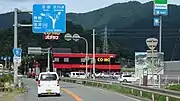 国道175号との分岐京都府福知山市牧