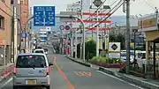 国道171号との交差大阪府池田市石橋