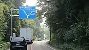 国道372号との分岐兵庫県篠山市波賀野新田