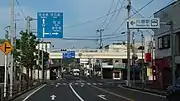川棚駅付近長崎県東彼杵郡川棚町