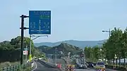 国道202号との交差長崎県佐世保市指方町