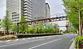 文化学園大学付近