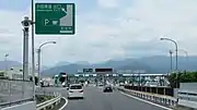 小田原料金所付近神奈川県小田原市