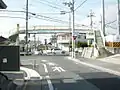 府道7号との交差