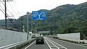 籠場インター付近神奈川県足柄上郡松田町