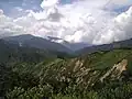 横手山山腹より南志賀の眺望（2010年8月）