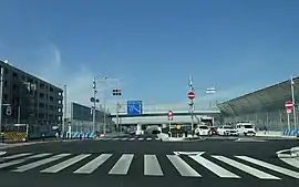 市川中央IC付近（2018年8月）