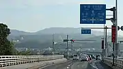 国道24号との交差京都府綴喜郡井手町
