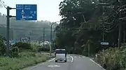 国道422号との分岐滋賀県甲賀市信楽町
