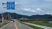 国道312号との交差兵庫県豊岡市九日市中町