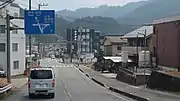 国道165号との交差奈良県宇陀市榛原福地