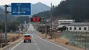 国道368号との分岐丹生俣(庄司峠)より先、走行不能の案内三重県津市美杉町上多気