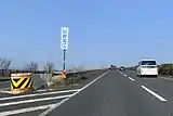 新津東バイパス 山谷北IC（2020年4月）