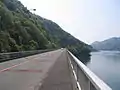やまびこ大橋交差点付近から