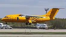 事故機の画像