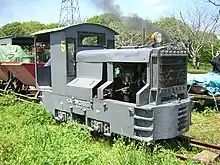 羅須地人鉄道協会まきば線で保存中の5号機