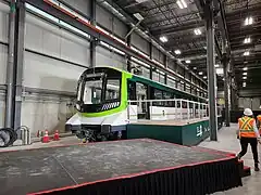 アルストム製のメトロポリス車両