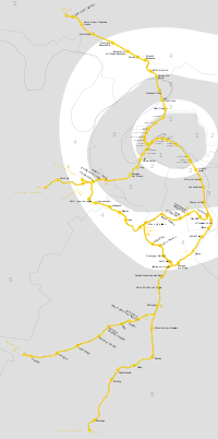 RER C線 路線図