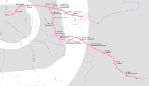 RER E線 路線図