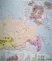 ロシアの電化を描いた地図（1973）
