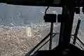 機内から見たテンジン・ヒラリー空港。