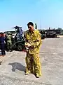 ギリースーツをまとった狙撃兵（2012年2月11日）
