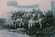 終戦直後の海軍将兵（1946年）