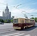 後方には運転台が存在しない(モスクワ)