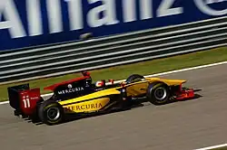 GP2に参戦するDAMS(2011年)、ドライバーはロマン・グロージャン