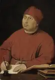 『トンマーゾ・インギラーミの肖像』（1513年頃）ラファエロ・サンツィオ